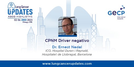 SECTtoracica's tweet photo. Si te perdiste #ASCO23, ya tienes disponibles los video-resúmenes de #LungCancer Updates de la mano del @gecp_org. En este caso, el Dr. @NadalErnest aborda las novedades en:
▶️ CPNM KRAS mutado https://t.co/v78bHIhbjh
▶️ CPNM Driver negativo https://t.co/J68BovSEKp
#ASCOUPDATES https://t.co/JU6CCn5nY1