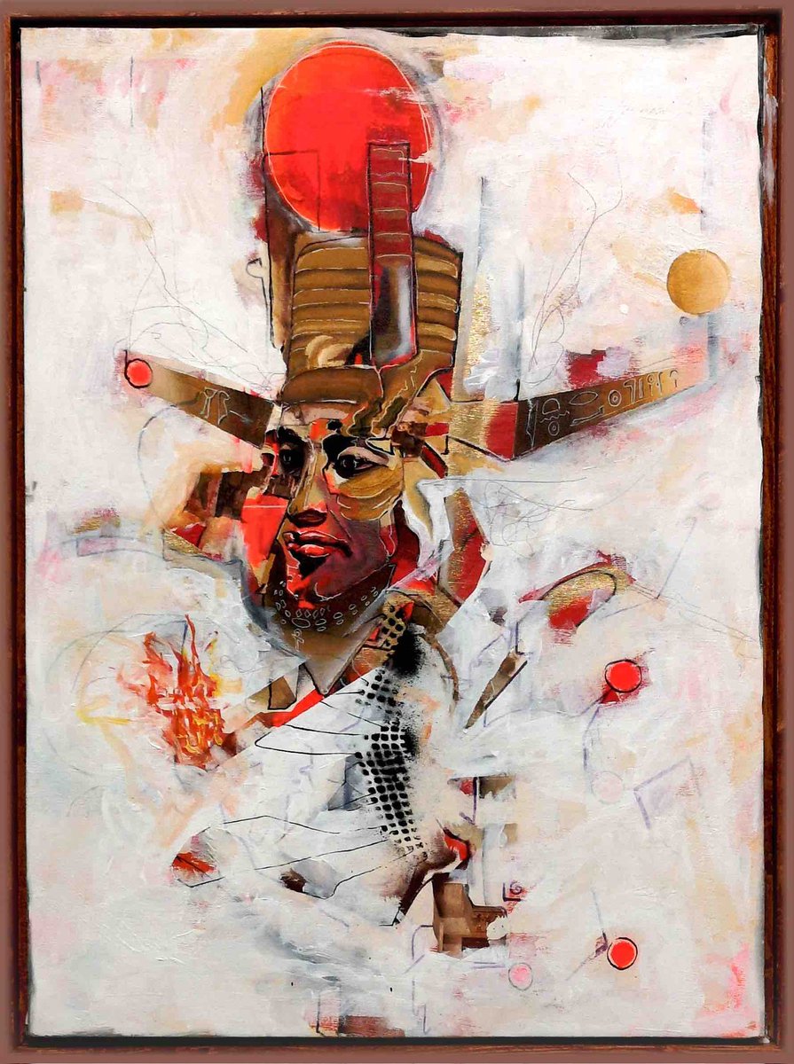 Gm 🔥

"Solar Emperor"

Phygital 🖌️- Nft + Physical -

Via <a href="/aesthetes_art/">Aesthetes Fine Art</a> 

Rt 🥂