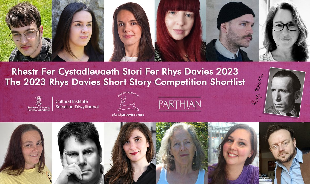 📚 We are thrilled to reveal the 12 finalists for the prestigious 2023 Rhys Davies Short Story Competition on behalf of The Rhys Davies Trust and in association with @parthianbooks. 🎉 Congratulations to all! 🎉 📰 PRESS RELEASE: swan.ac/RDSSC2023