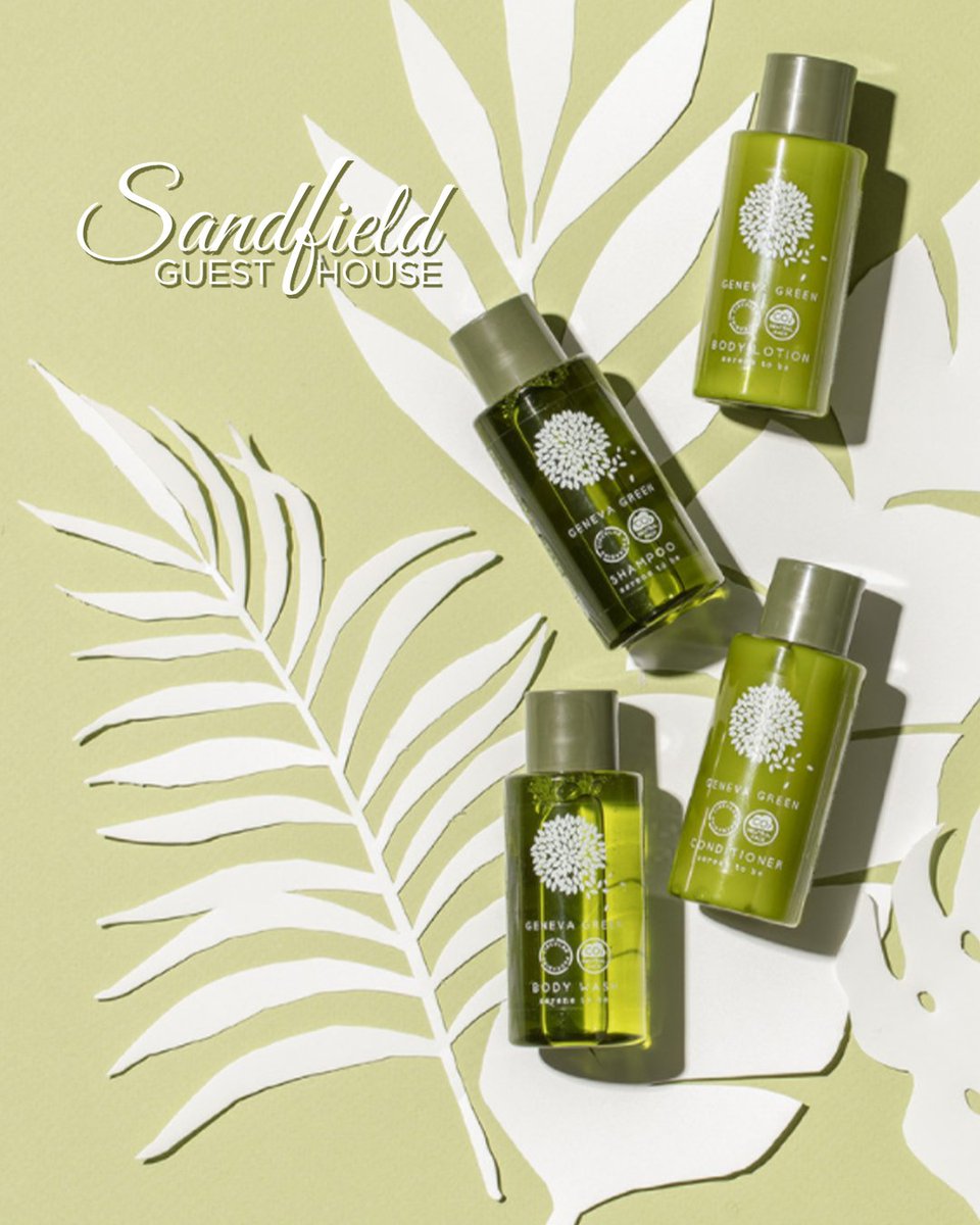 SandfieldGHouse's tweet photo. 🤔 Does it matter to you?👇
⁠
🌍 Our free guest toiletries are made with bottles and caps made from 100% post-consumer recycled plastic! ⁠
⁠
👌 So.... do you care? Drop an emoji in the comments 👇
#indieoxford
https://t.co/P9IQEtwZLa https://t.co/QaTmbC7HeE