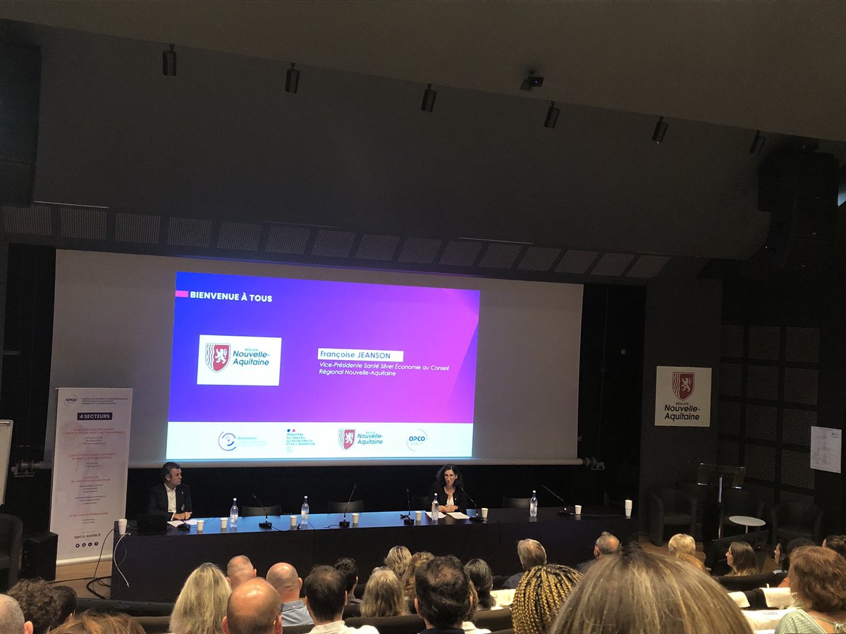 [EVENEMENT] Nous sommes heureux de vous retrouver pour la restitution du baromètre emploi formation au sein de <a href="/capmetiers/">Cap Métiers Nouvelle-Aquitaine</a> . Mme Jeanson du Conseil Régional ouvre cette demi-journée d’echanges