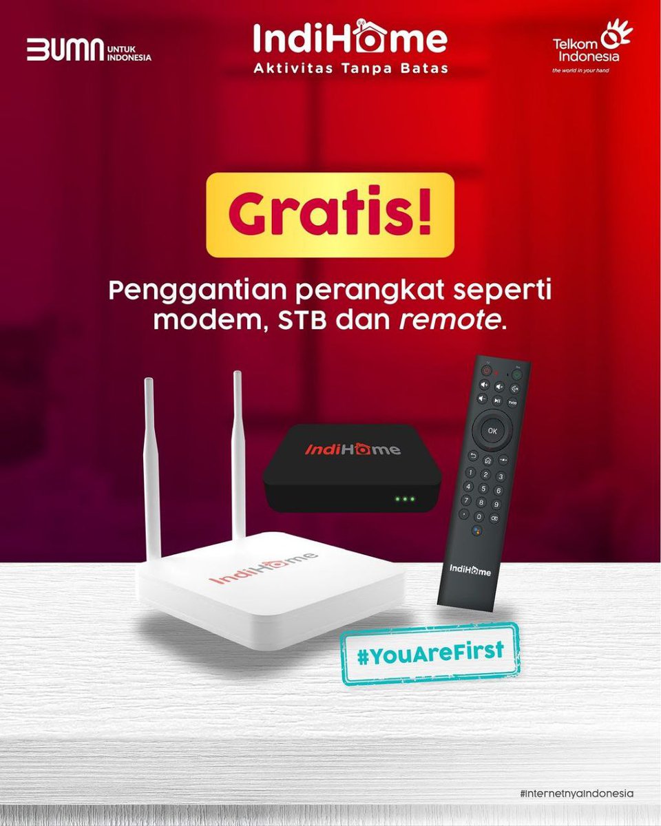 witel_babel's tweet photo. Penggantian perangkat pada layanan IndiHome itu gratis ya, Sobat.

Demi menjaga kenyamanan dan keamanan Kamu, gunakan sumber informasi yang valid!

Pastikan Kamu tidak pernah melakukan transaksi apa pun dengan teknisi😉

#AktivitasTanpaBatas
#InternetnyaIndonesia https://t.co/86kMCQpJhx