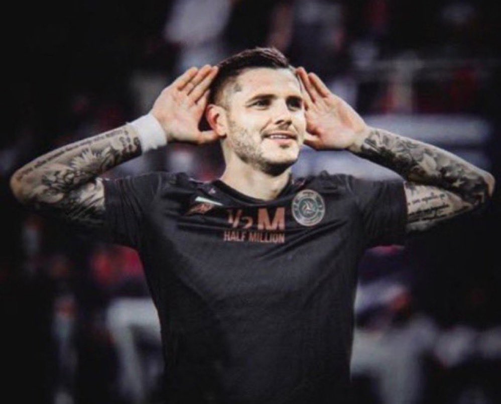 @MauroIcardi @psg @nikefootball @Jumpman23 Icardi, I hope to see you in the lion's den, next to your friend Banega🤍🖤