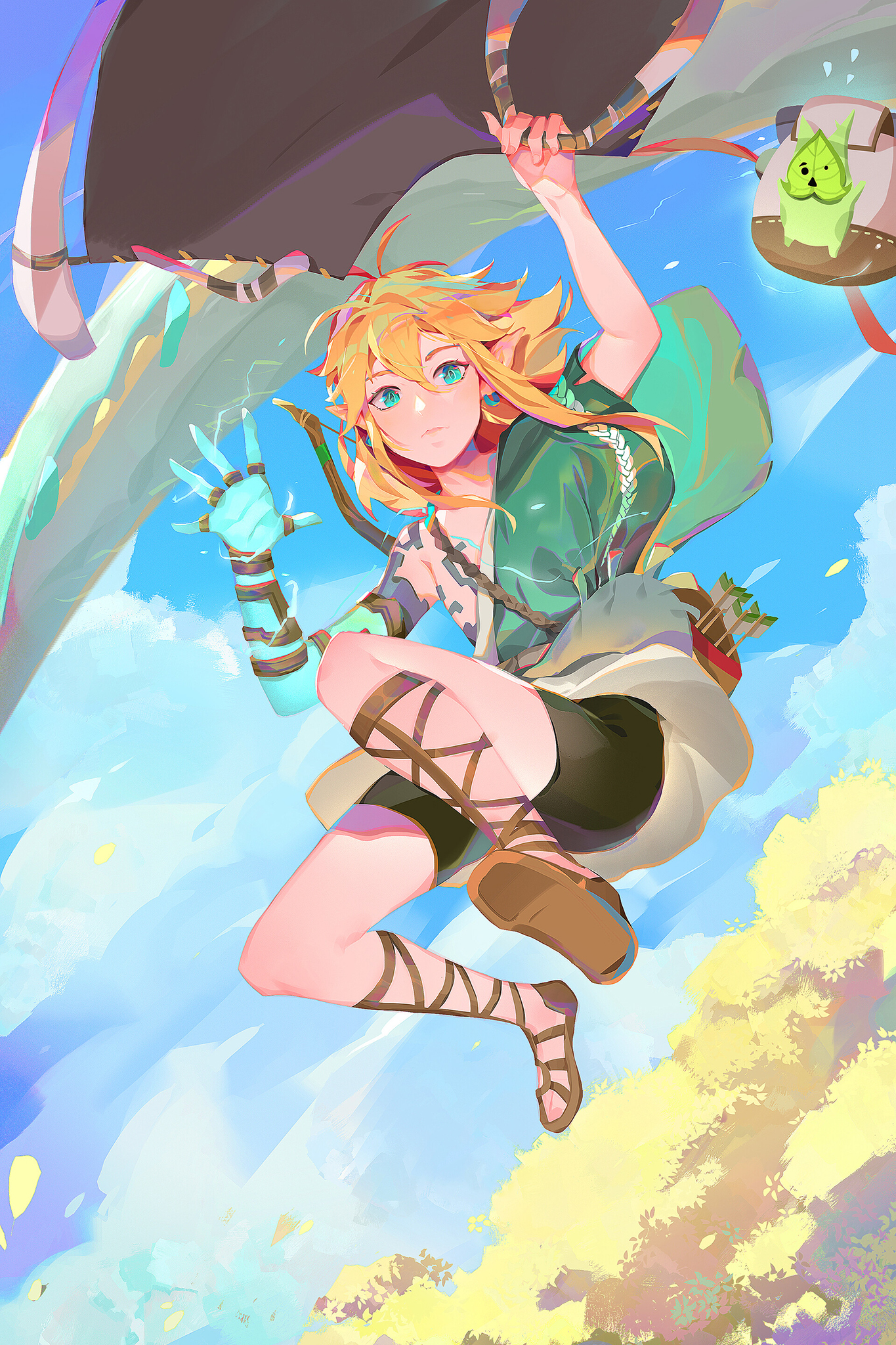 Sharing my Legend of Zelda Tears of the Kingdom Link fanart! : r