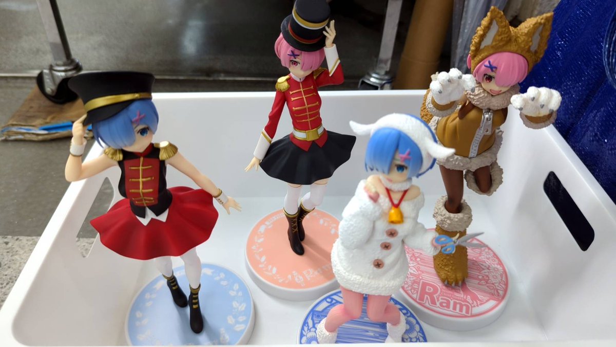 NakanoCubestyle's tweet photo. ☆2C269ケースに入荷です!!
リゼロフィギュア各種

#NAKANOBroadway
#委託販売
#通信販売
#レンタルボックス
#レンタルショーケース
#cubestyle
#Twitter
#consignmentsale
#フィギュア
#Figure
#ホビー
#トイ
#ソフビ
#HOBBY
#re
#レム
#ラム
#リゼロ https://t.co/Ylk4OnBK1s