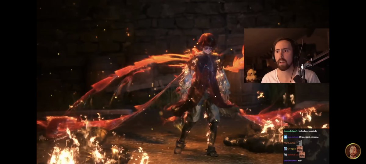 izeebmac's tweet photo. @finalfantasyxvi  @Asmongold 

This game looking sick as hell. Summons have always been one of my favorite parts of the FF series. Now you ARE the summon. #ToFSweepstakes https://t.co/WzxDKCCpPN
