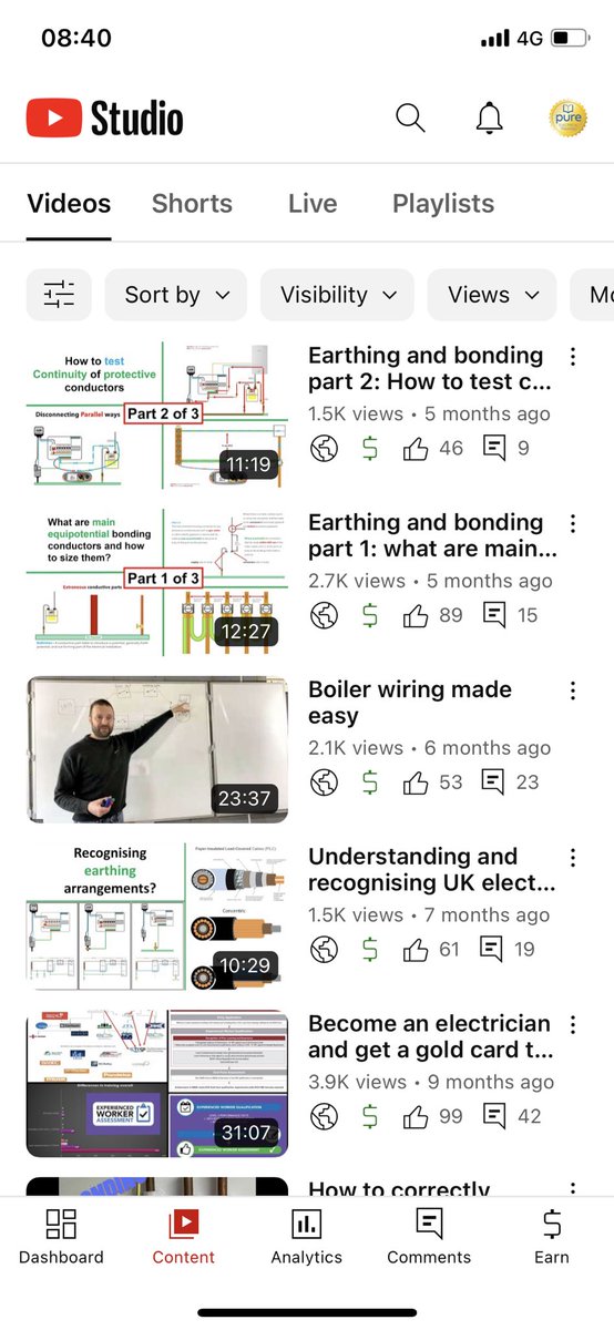 Adrianepdavey's tweet photo. I’m nearly at £8k subscribers 🤗
#electrical #electrician #training #freecpd #electricalcontractor #AM2 #AM2E #AM2S #inspectionandtesting #cityandguilds #EAL #electriciansofinstagram #sparkylife https://t.co/rh9txhSDmg