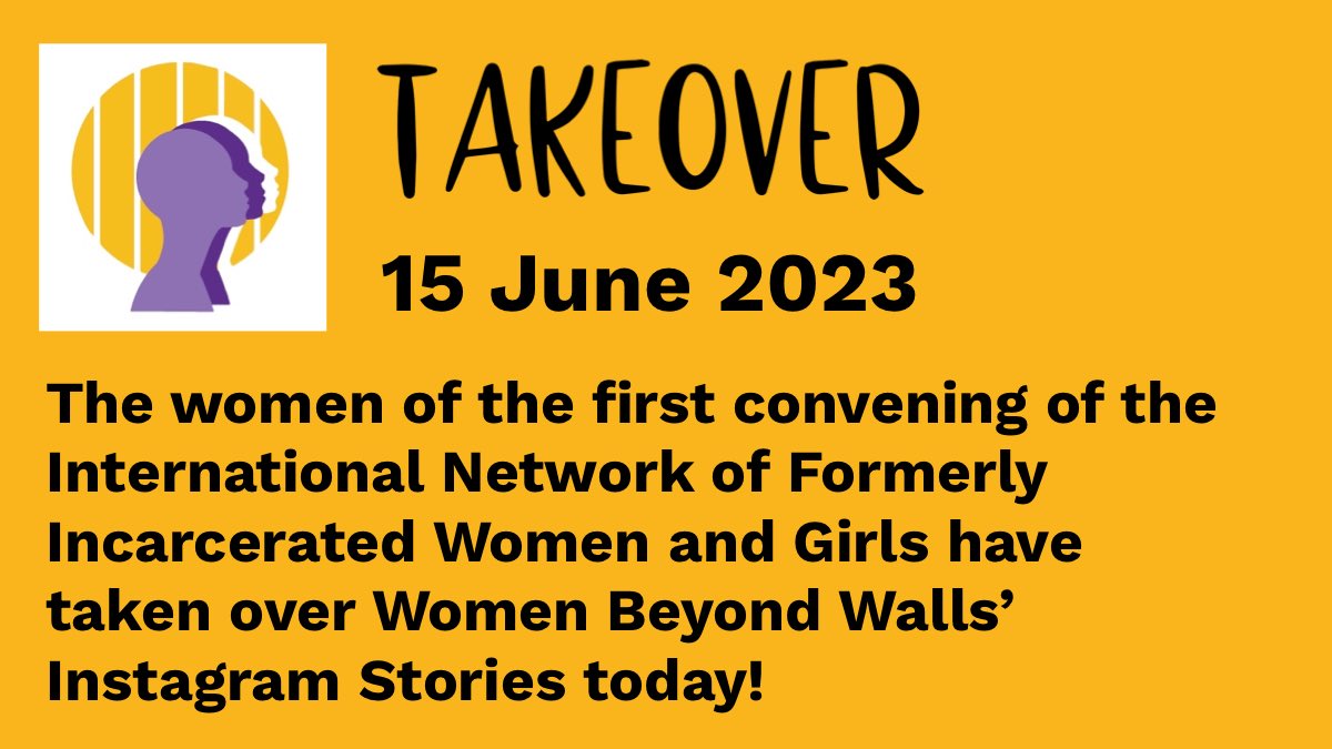 🚨 The Women Beyond Walls Instagram account has been taken over! All day long our stories will be focused on the voices, ideas and experiences of some of the women present at #INFIW Follow along here: instagram.com/s/aGlnaGxpZ2h0… #FreeHer