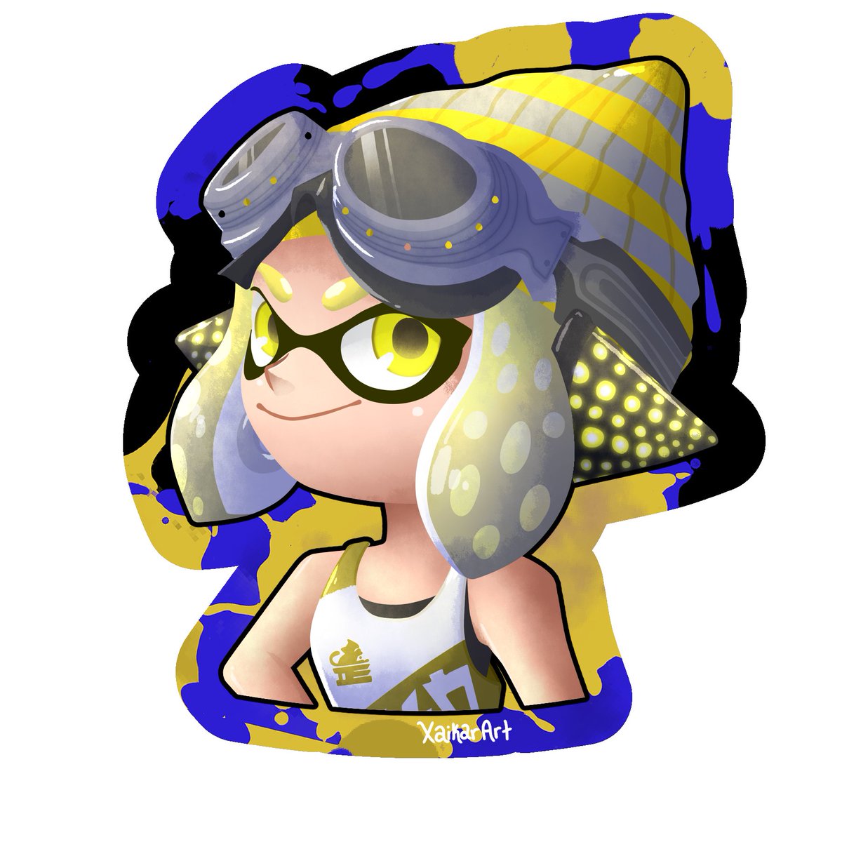 Xaikarart's tweet photo. Raffle prize for @AgentArc27 :) 
Thank you to everyone who participated!!! 

#Splatoon3 #Splatoon https://t.co/qiwZzlWd73