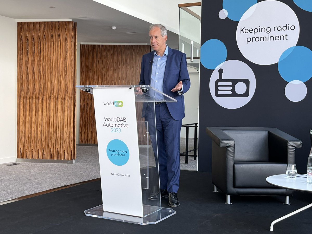 WorldDAB President 
<a href="/PatrickHannon3/">Patrick Hannon</a> describes DAB+ in cars as “reaching maturity” #WorldDABAuto23
