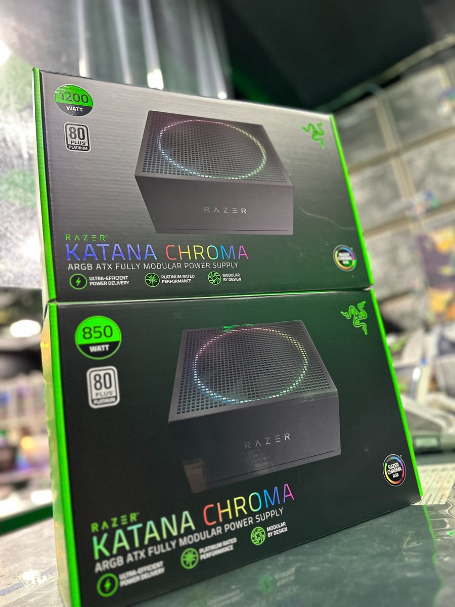 RAZER STORE】 6/16(金)明日発売予定新製品 『Katana Chroma』 850W