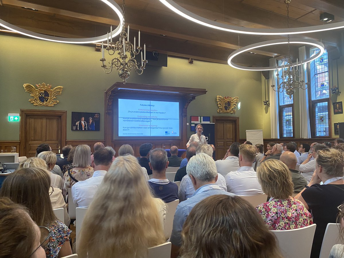 Agile Congres 2023 #samenwerkingnoord begonnen!
Loes Damhof over toekomsten.