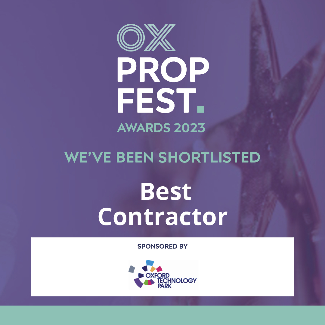 We are delighted to announce that we have been shortlisted for the OxProp Fest Forums - Best Contractor Award 2023! 🎉 click here for more information on this award - ukpropertyforums.com/shortlist-anno… #OxPropFestAwards2023