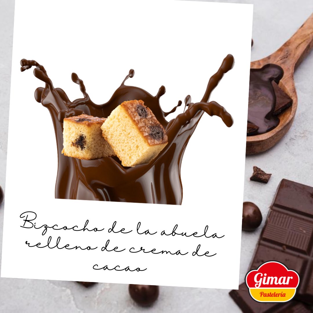 📢📢NOVEDAD 📢📢
Hoy os presentamos una novedad que hemos incorporado recientemente a nuestra gama de productos:
Bizcocho de la abuela relleno de crema de cacao.
Todo el sabor de nuestros bizcochos con un toque cremoso de cacao en su interior.🤤
¿A qué esperas para probarlo?😋