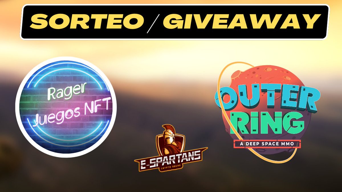 RagerrrYT's tweet photo. ✅ Para celebrar el próximo lanzamiento de la PRE-ALPHA y nuestro partnership con @OuterRingMMO voy a estar sorteando lo siguiente

🏆5 LOOTBOXES valorados en 165$

Participa: https://t.co/PGaPIMGvU1

💣 ¡Tremendas ganas de jugar a éste juegazo! https://t.co/kM8hbQlo0p