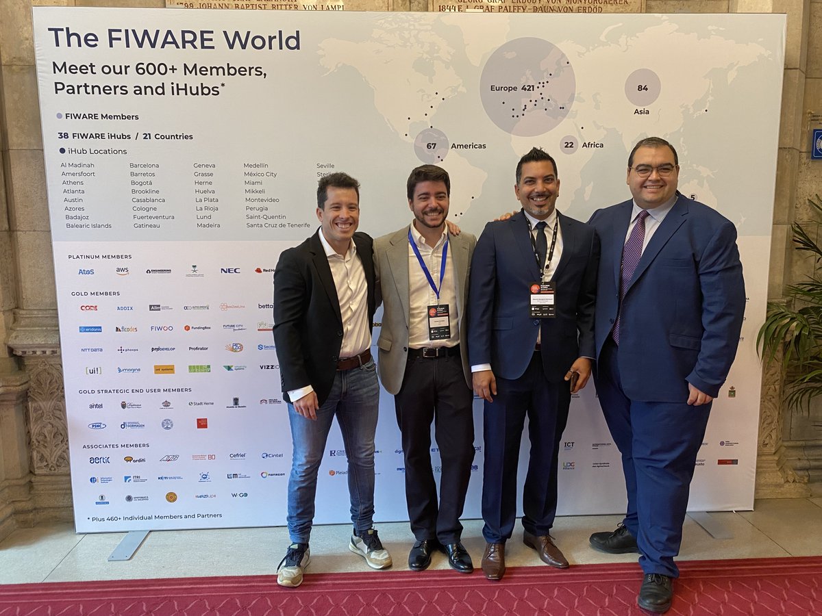 secmotic's tweet photo. Still with an emotional hangover!
We're so proud to be part of this #community!
Many thanks to organisers, companies and people who have participated in this wonderful event!
See you next year!
Thanks for everything @FIWARE!
#Technology #FIWARESummit23 #Innovation #OpenData https://t.co/cRydyuxICX