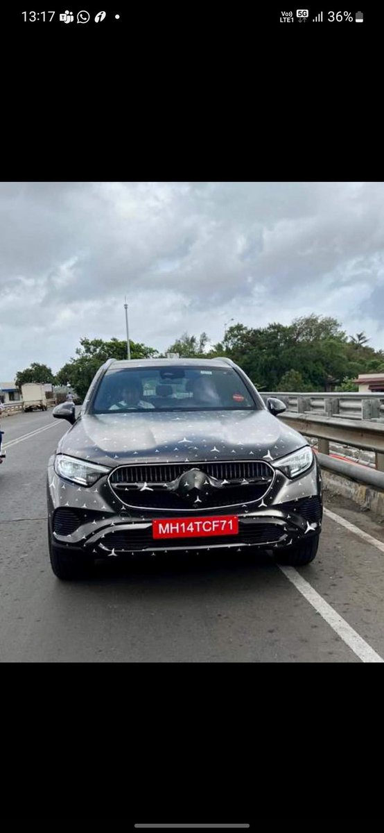 SAjayGanesh's tweet photo. Next time you feel stupid, remember that this completely unidentifiable car maker covered their  three point star logo in their test car with the three point star logo printed sheet. https://t.co/Yn0Mt0UUTY