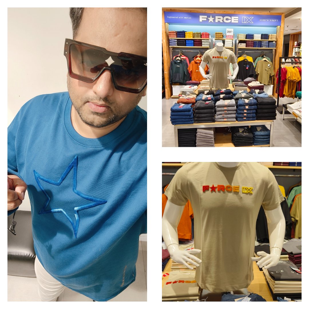 SinghRowdysingh's tweet photo. Thank you @akshaykumar sir
@ForceIXofficial for opening the store in #Kolhapur @ #ShoppersStop .
Visited the #ForceIXofficial store & bought the cloths.
Best best best clothing quality,
Track pants ๐ , Tshirts ๐ etc
Do visit the store & grab it .
I am giving 1000% guarantee that it's more than money worth ...
Grab now 25% 30% Discount offers going on.