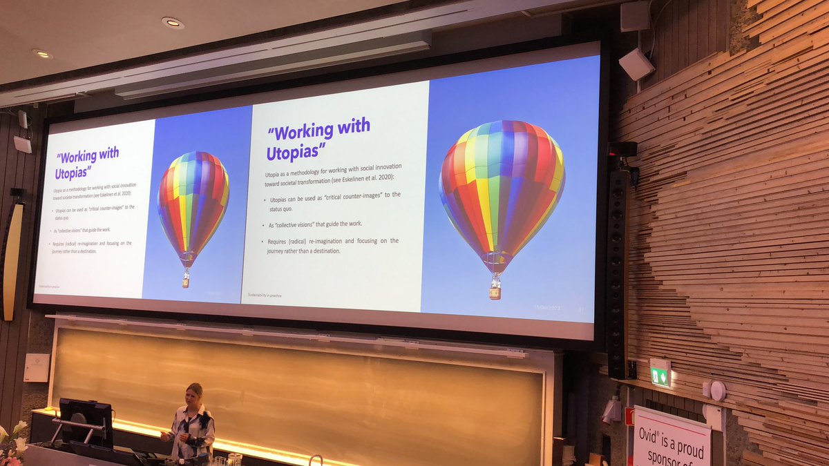 How to proceed from here? 
We need collective visions, dreams and goals. Mathiasson #eahil2023