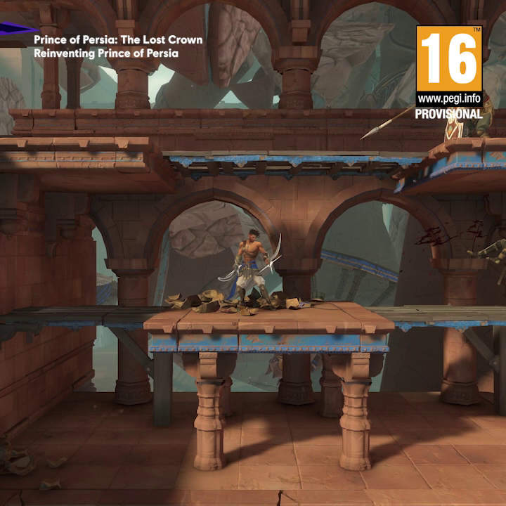 Prince of Persia The Lost Crown New Footage Showcases Some Stylish Gameplay