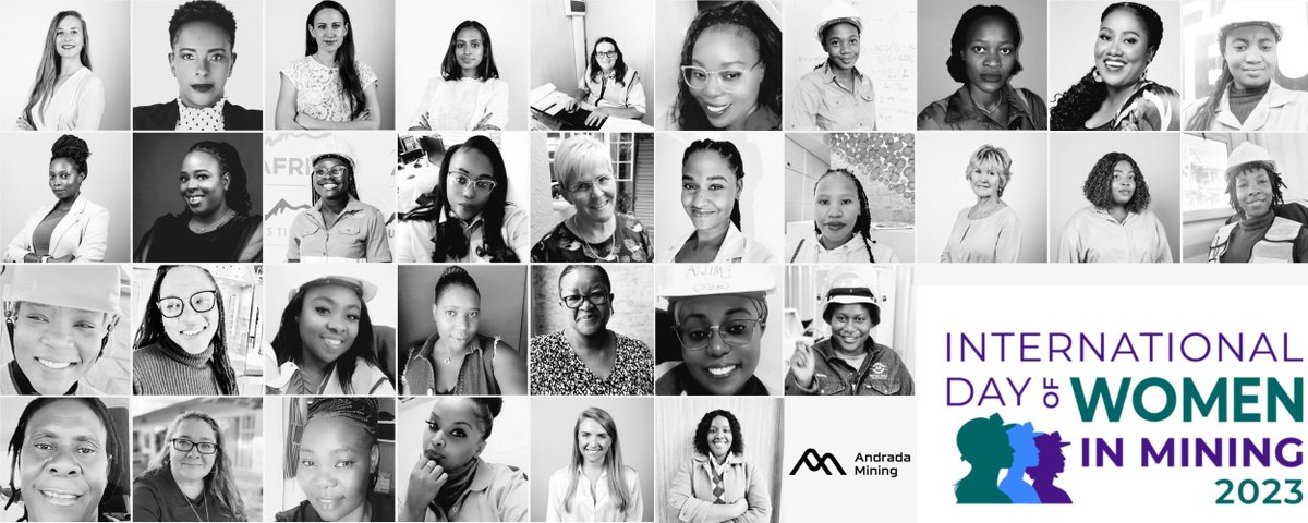 Andrada_Mining's tweet photo. With 39% of our workforce being women, we honour and support our incredible colleagues every single day, recognising their invaluable contribution in shaping the mining industry.
#IDWIM2023 #womeninmining #genderinmining #InternationalDayOfWomenInMining https://t.co/eJ24MH22eK