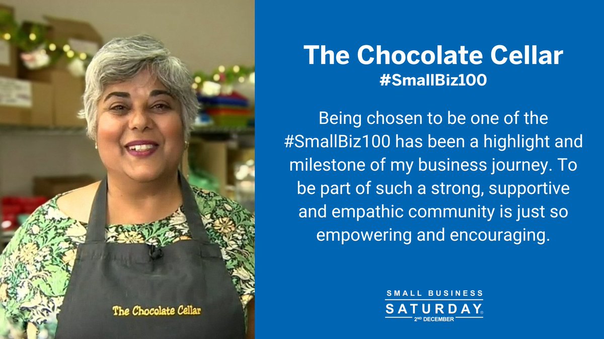 Are you looking to give your small business a boost and join an incredibly supportive smallbiz community?

Don't hesitate and apply for #SmallBiz100 2023 now!

☑️ Applications close at midnight on 30th June, more info & apply: smallbusinesssaturdayuk.com/small-biz-100