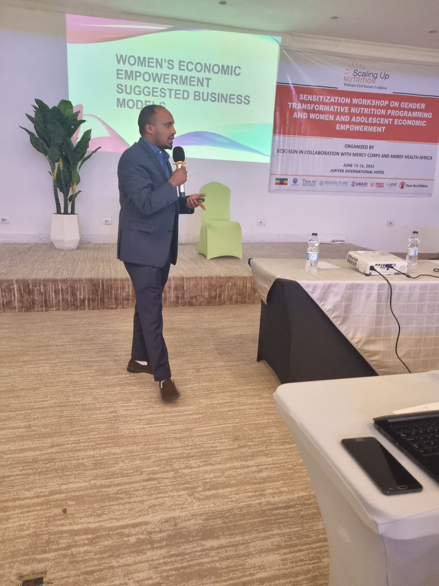 israel_hailu's tweet photo. Happening now:Sensitization workshop on Gender Transformative Nutrition Programming, Women &amp; Adolescent Econonic Empowerment @SUN_EthiopiaCSO @IrlEmbEthiopia @USAIDEthiopia @FMoHealth @Save_ChildrenET @HiwotDarsene @RashidIftekhar @kidist_kiki @WalelignKifle @yidleg @dr_zelalem https://t.co/6ClboRTJdA