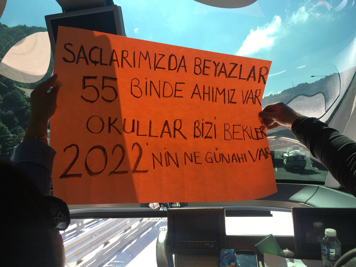 Emek verdik okullarımıza atanmak istedik öğretmenlerin sesini duyun emeklerini görün artık 55 bin ek atama istek değil ihtiyaçtır 
<a href="/RTErdogan/">Recep Tayyip Erdoğan</a>
<a href="/Yusuf__Tekin/">Yusuf Tekin</a>
<a href="/tcmeb/">Millî Eğitim Bakanlığı</a>
<a href="/CBegitimogretim/">TCCB EĞİTİM VE ÖĞRETİM POLİTİKALARI KURULU</a>
<a href="/RTEdijital/">Erdoğan Dijital Medya</a>
<a href="/iletisim/">T.C. İletişim Başkanlığı</a>
<a href="/fahrettinaltuni/">fahrettin altuni</a>
#Ulusta55BinÖğretmen