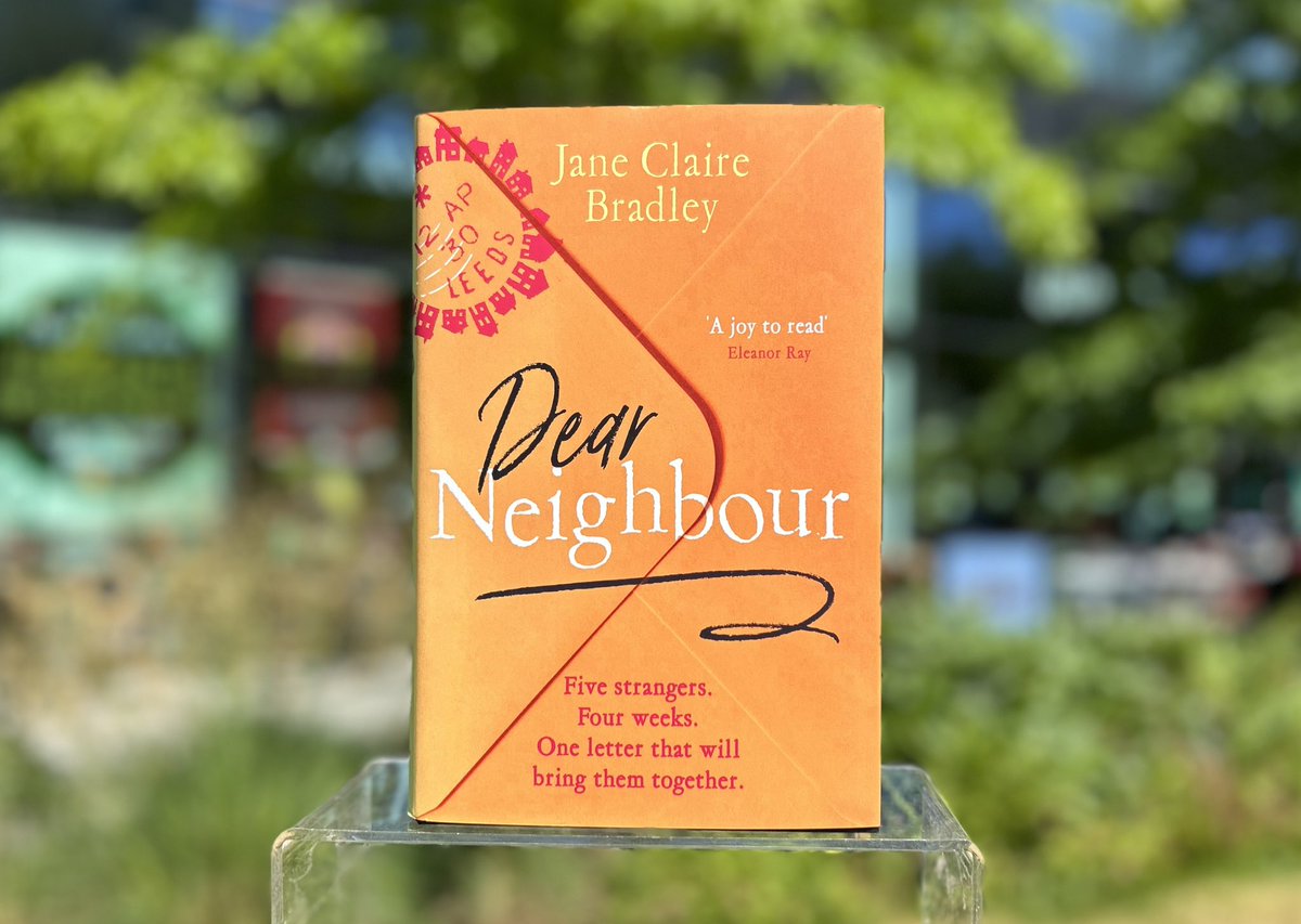 Happy publication day to @jane_bradley and her stunning debut novel DEAR NEIGHBOUR - a beautifully written and heartwarming story about social injustice, community and resilience. We love this book and can’t wait for the launch tonight at Feel Good Club. Tickets available below…