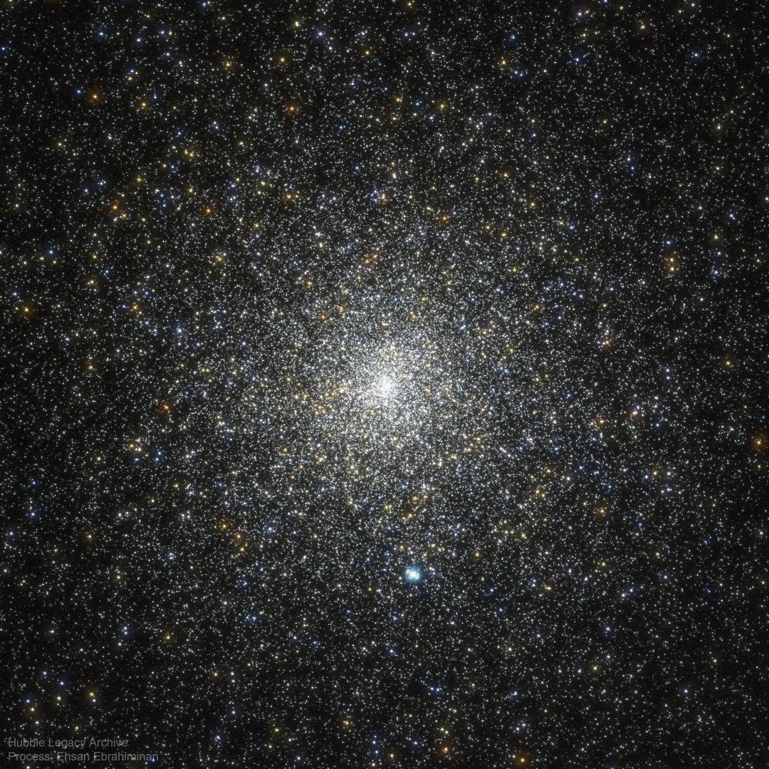 'M15: Dense Globular Star Cluster' image from the #NASA_App
apod.nasa.gov/apod/ap230615.…