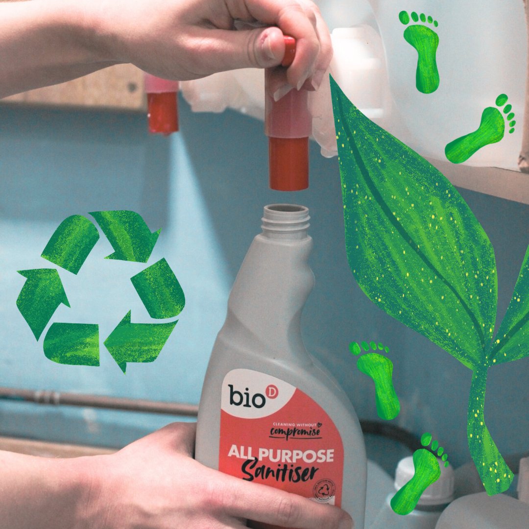 Here at Museum in the Park, we use @biodcompany cleaning products and refillable containers as we strive to reduce our plastic use and to be more sustainable.
#choosetoreuse #worldrefillday @refillhq

👊#ChooseToReuse with us on 16th June.
 REDUCE ⬇️REUSE 🔄& REFILL 💧