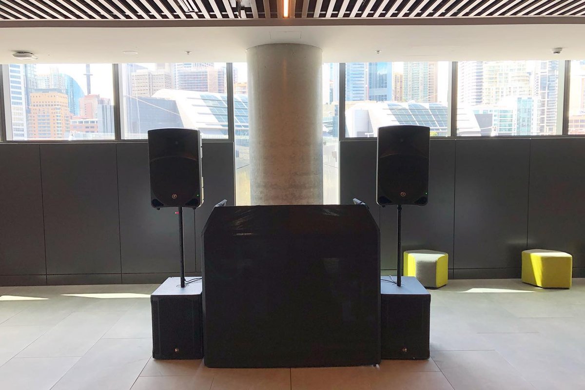 PartyHireGroup_'s tweet image. Mic test 1,2,3!

Looking for a PA System that is easy to use and set up? Our PA System packages are perfect for making announcements, presentations, corporate events, and many more!

Contact us on 1300 339 981 today 

#pasystem #partyhire #eventhire #sydney #melbourne