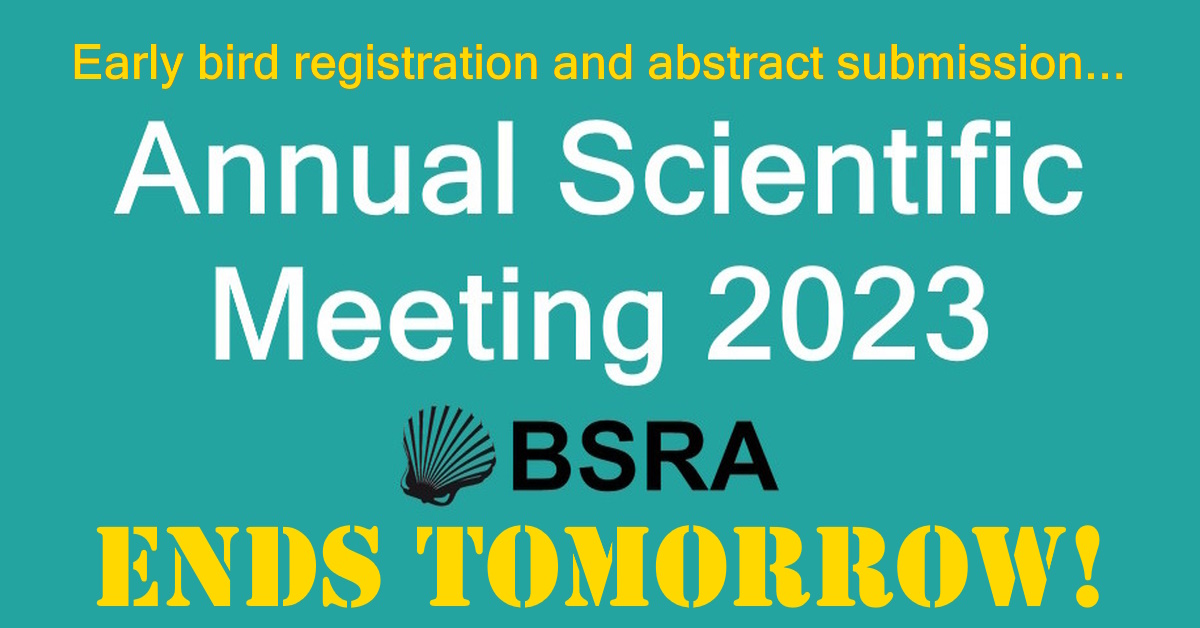 British Society for Research on Ageing (@bsrageing) on Twitter photo ONE DAY TO GO! Submit your abstract by end of day 16th June - don't miss out!
Being held at <a href="/UniWestminster/">University of Westminster</a> the meeting has a great lineup of amazing speakers in the #ageing #research field and is already looking like our biggest yet.
Register here:
meetinghand.com/e/bsra-annual-… ONE DAY TO GO! Submit your abstract by end of day 16th June - don't miss out!
Being held at <a href="/UniWestminster/">University of Westminster</a> the meeting has a great lineup of amazing speakers in the #ageing #research field and is already looking like our biggest yet.
Register here:
meetinghand.com/e/bsra-annual-…