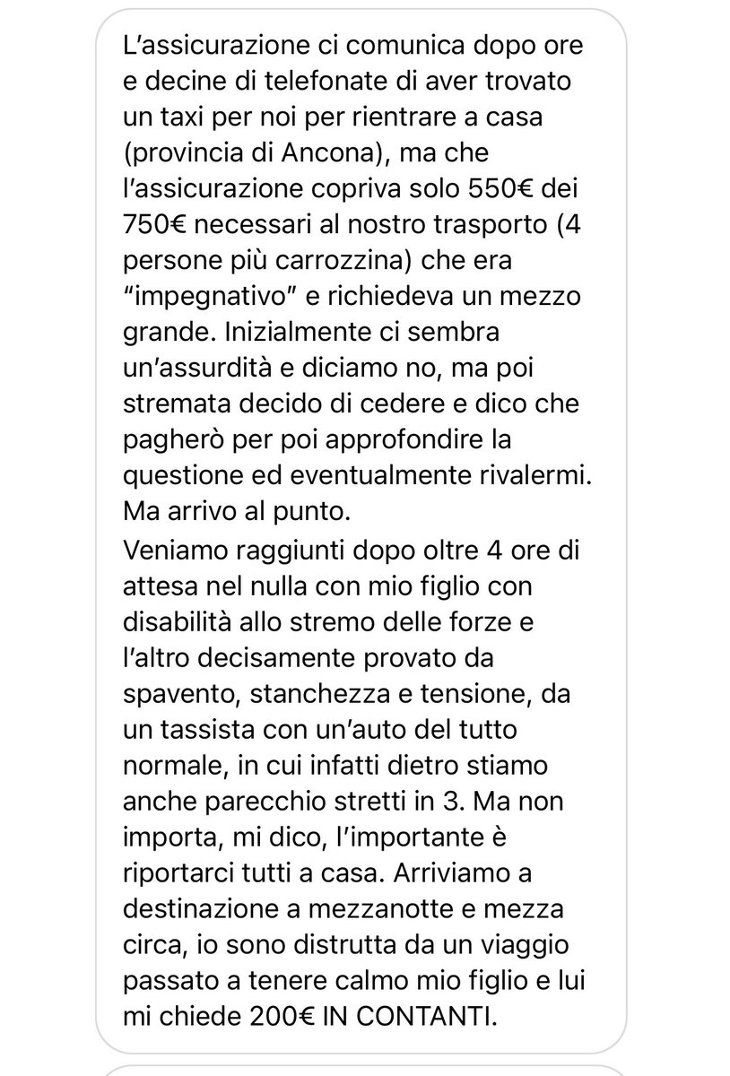 stanzaselvaggia's tweet photo. Tassista di Roma manda una madre con figlio disabile, di notte, a prelevare 200 euro contanti al bancomat, dopo che la loro macchina era stata trascinata via dall’acqua per la pioggia. La bella categoria protetta da Giorgia Meloni e pure quasi tutti quelli prima di lei. https://t.co/91HwAb9Tlj