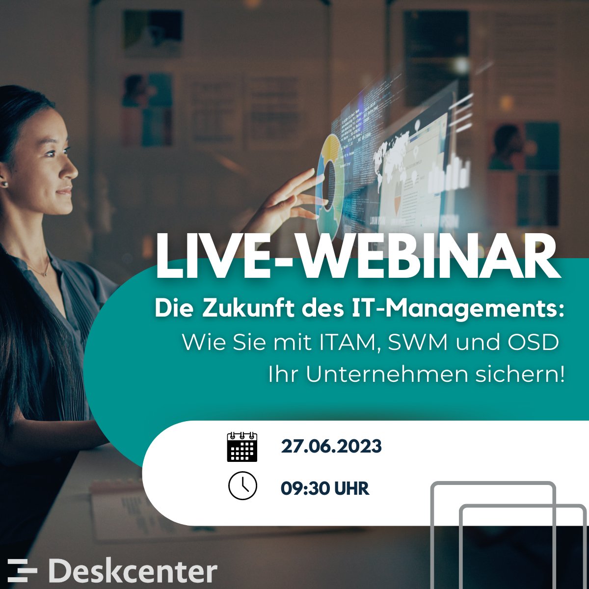 📣Maximiere die Sicherheit deiner IT-Infrastruktur! 
Erfahre von unseren Experten, wie du dein Unternehmen absichern und das Beste aus der IT herausholen kannst.

📅Datum: 27.06.2023
⏰Uhrzeit: 09:30 Uhr
🚩Ort: Teams

Sicher dir JETZT deinen Platz!
👉 ow.ly/k4pj50OMFEY