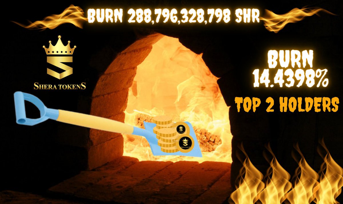 Burning rates are increasing rapidly, reaching 14.4%. This burning will lead to softness in the price movement in the upcoming bullish market. $SHR
#Crypto #RFD #cryptocurrency #RFDARMY #Shib #Nuls #ADA #ETH #ETC #SAND #SOL #TON #LUNC  #AVAX  #GALA #PEPE #DOGE #TRX  #BNB  #SHR