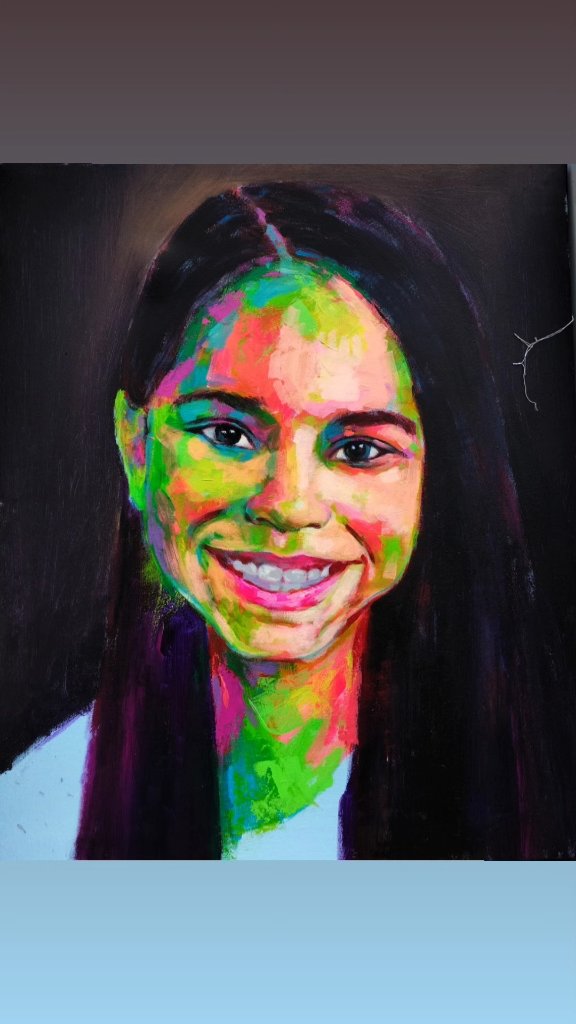 Commission 
Acrylics on canvas
16 x 20 inches
Year 2022/2023
By Innocent Chikezie