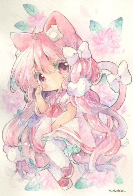 桃猫ちゃん