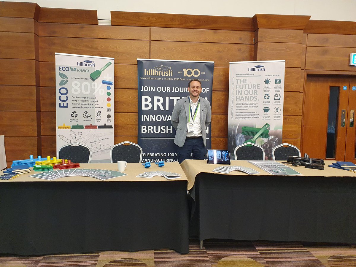 hillbrush's tweet photo. We're excited to be a part of #Innov8 #SouthWest, the #cleaning, #innovation, and #sustainability show in Reading! Hillbrush is showcasing our latest #solutions and #technologies that promote cleanliness, hygiene, and sustainability. https://t.co/Hiqjic7IMu