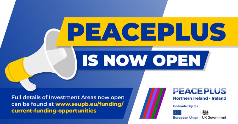 SEUPB's tweet photo. Have you signed up for the #PEACEPLUS mailing list?

Don't miss out, be the first to learn about new funding calls when they are released, #PEACEPLUS events and exciting programme news!