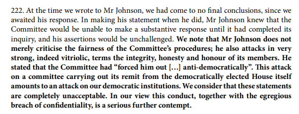 JohnRentoul's tweet photo. “Further serious contempt” https://t.co/eWEtRqg41N