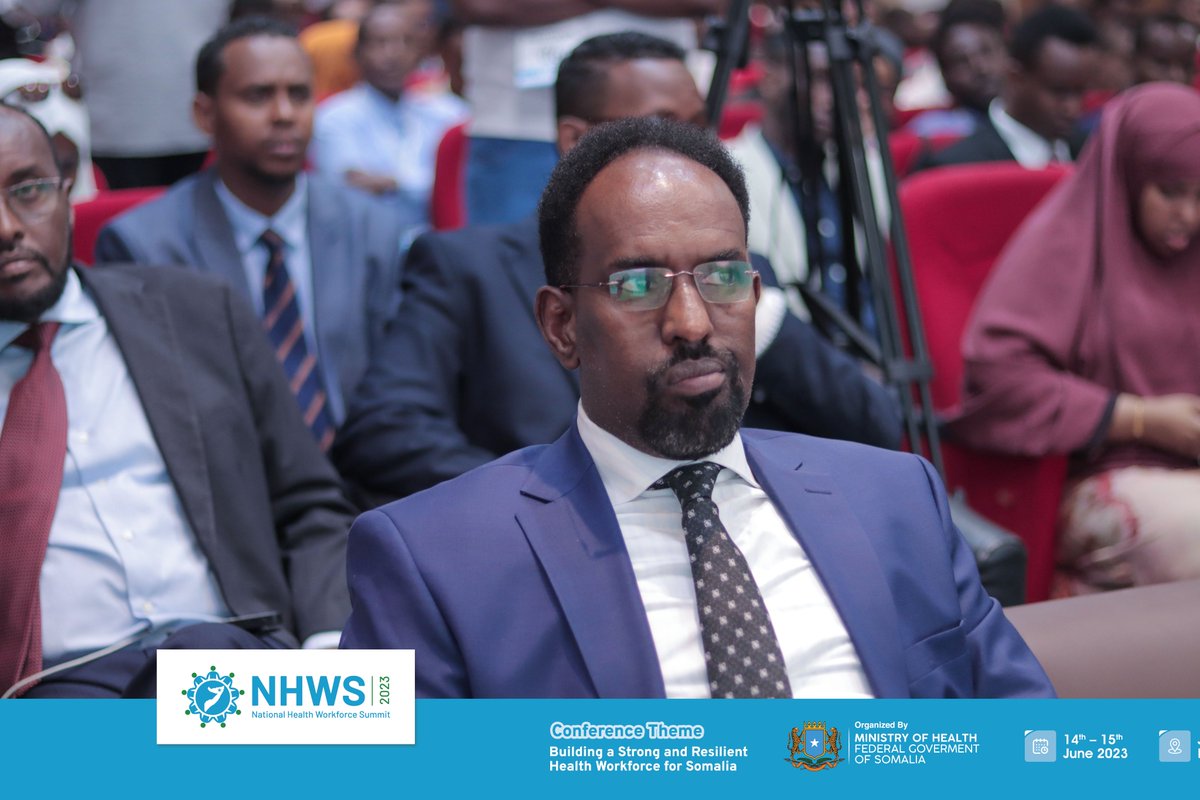 Voiceupltd's tweet photo. "The energy and enthusiasm at the National Health Workforce Summit in Somalia is truly infectious! It's amazing to see so many passionate healthcare professionals coming together to share their knowledge and experience. We're proud to be a part of this community! #NHWS2023 https://t.co/WLY2xFfm4f