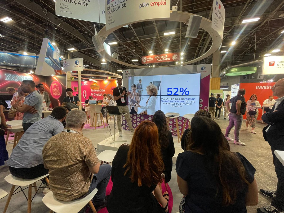 [Les Talk #AvecPôleEmploi 🗣️] Neobrain : une plateforme digitale basée sur l'#IA pour aider les entreprises à allouer les #bonnes compétences au bon endroit, au bon moment ! 💡

▶️ + de 700 000 utilisateurs actifs par mois ! 👏

#VivaTech #VivaTech2023 #innovation #RH