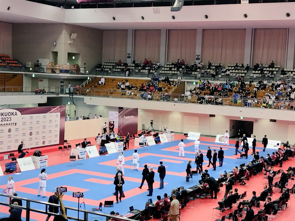 aya0530m's tweet image. KARATE1 PREMIER LEAGUE - FUKUOKA 2023
2023.06.09 - 2023.06.11
とても勉強になりました😌
楽しかった🥋アラワザのTシャツも購入🥋
#KARATE1
#プレミアリーグ
#空手
#福岡国際センター