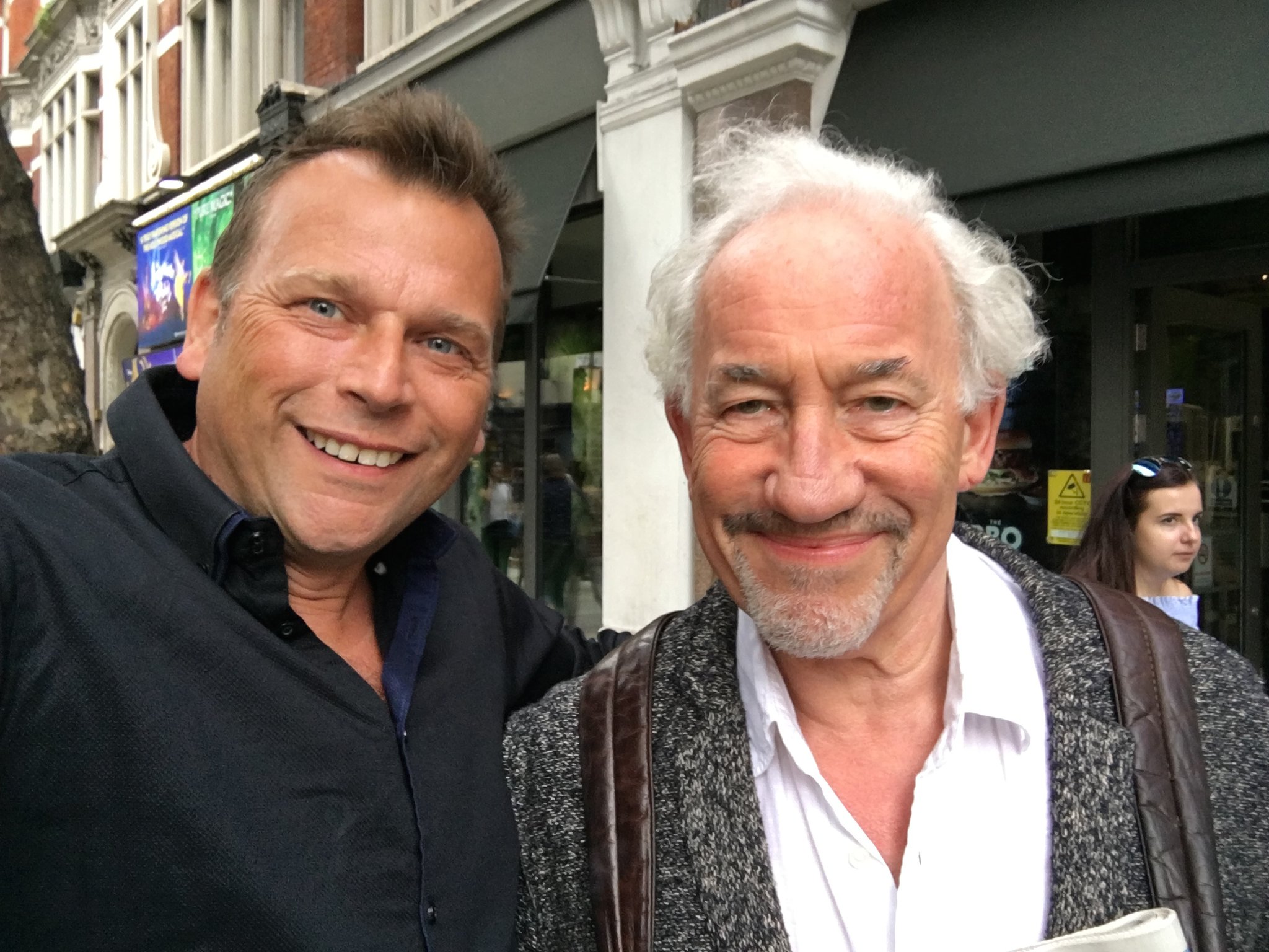 Happy Birthday to British Actor, Simon Callow CBE. Wishing him a Wonder-Filled Day :) 