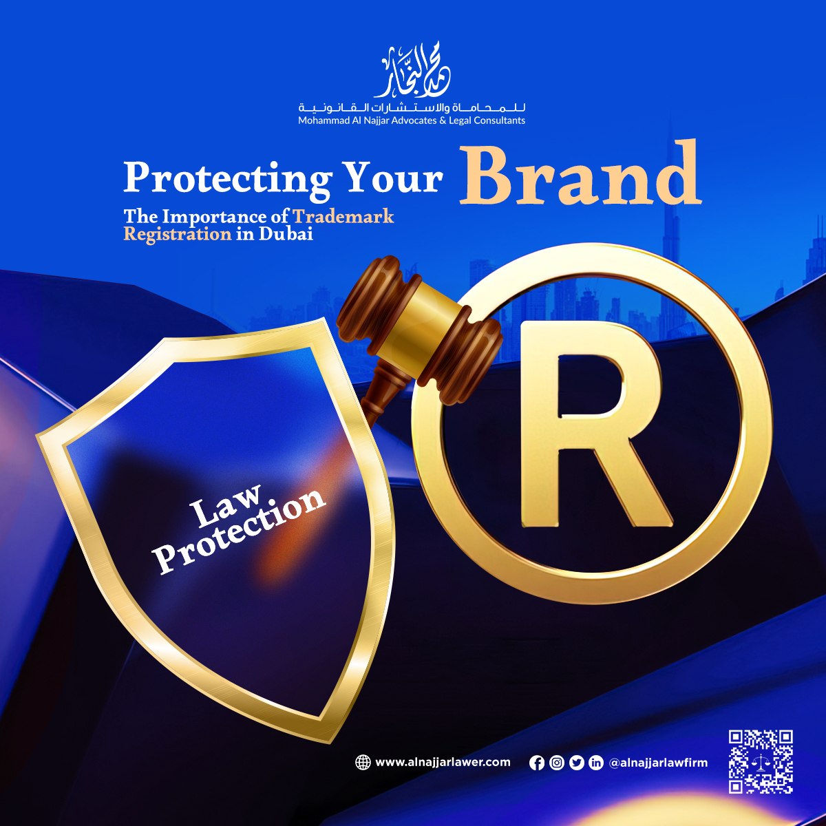 In today's competitive business landscape, safeguarding your brand is essential. Learn the ins and outs of trademark registration in Dubai and why it matters to your business in our latest article.

Read More: bit.ly/43GD9Ou

#law #lawyer #Trademark #DubaiBusiness