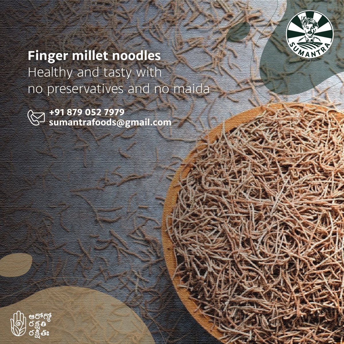 Sumantrafoods's tweet image. Include finger millets in your diet to strengthen bones which is rich in calcium.

Follow us at: lnkd.in/gcgymq4P

#sumantra #naturalfoods #food #helathyfood #health #sumantranaturalfoods #healthylifestyle #organicfoods #coldpressedoils #purehoney