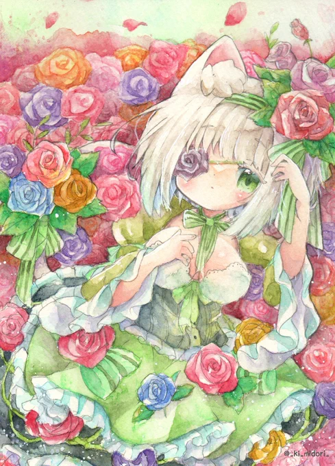 薔薇猫ちゃん