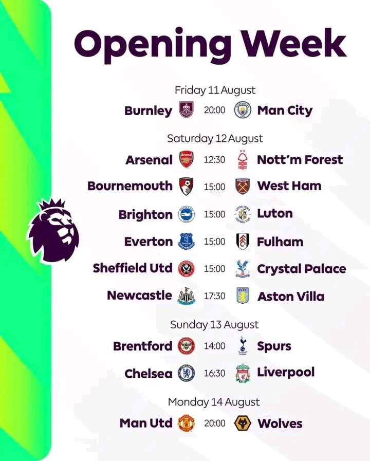 i_am_prince_OO1's tweet image. Premier League opening day fixtures 🇬🇧

#Arsenal