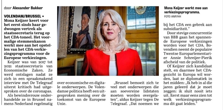 Mona Keijzer tweet media